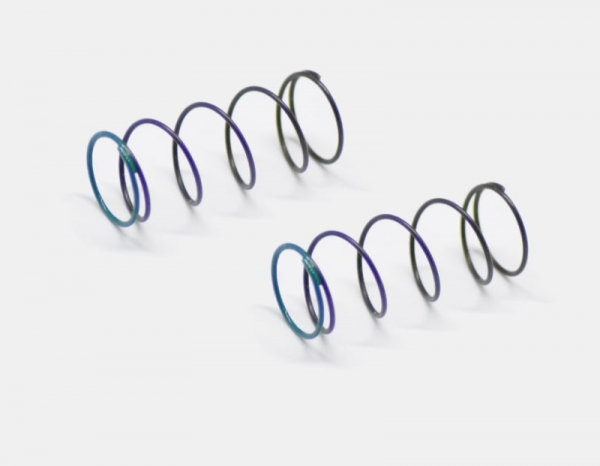 Serpent Stoßdämpferfeder grün 3,7lbs fr (2)