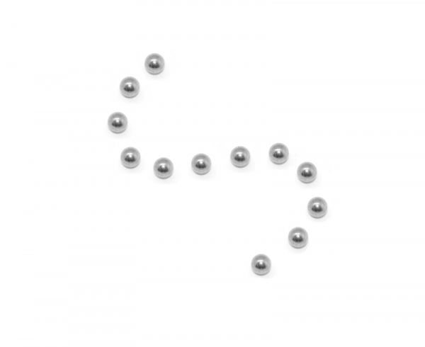 Serpent Differenzialkugeln Carbide 1/8" (12)