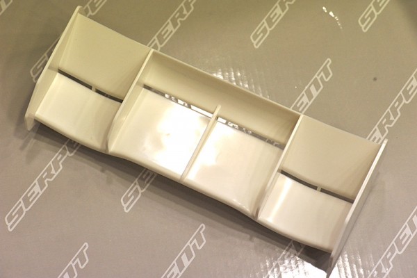 Serpent Spoiler weiß Kunststoff