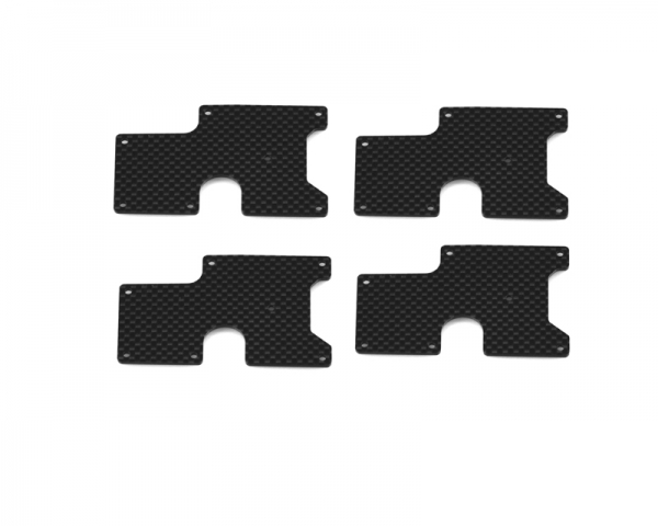 Serpent Querlenkereinsatz Carbon hinten (2+2) SRX8