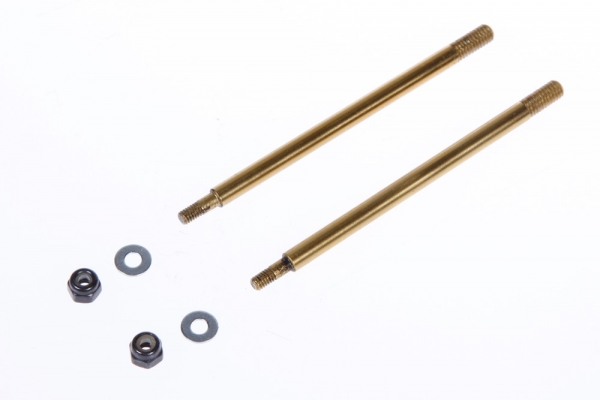 Serpent Dämpferkolbenstange vorne TiN beschichtet (2) SRX8