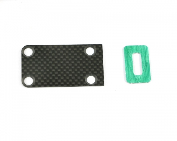 Serpent Skid plate carbon SRX8