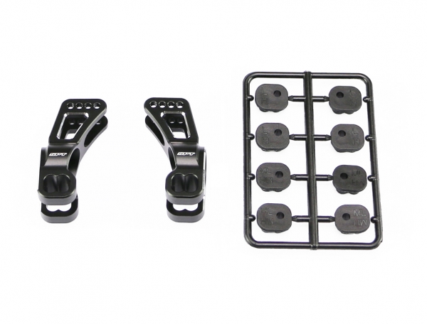 Serpent Radaufnahme Alu V2 mit Einsätzen SRX8