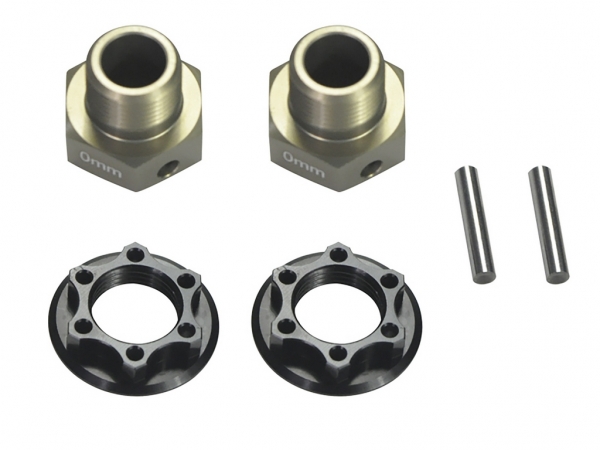 Serpent Radaufnahme 0mm light (2) SRX8T