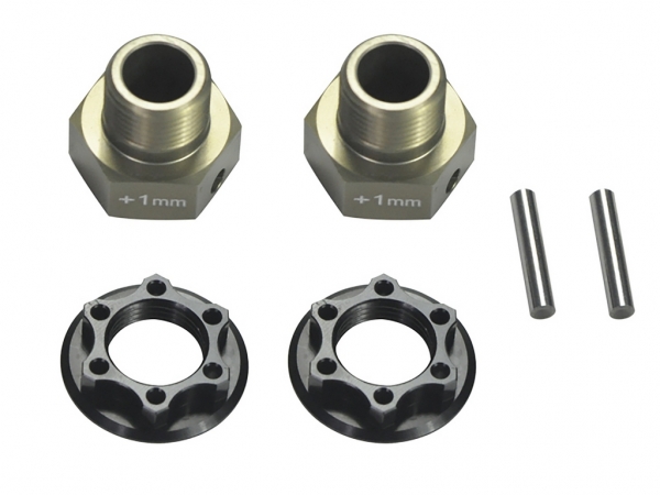 Serpent Radaufnahme +1mm light (2) SRX8T