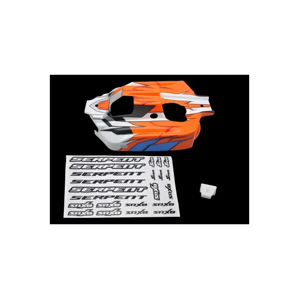 Serpent Body SRX8 painted pre cut (SER601214)