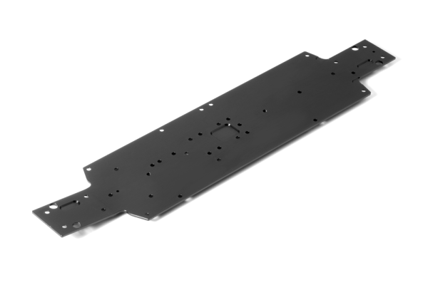 XRAY XB4 Alu Chassis - SWISS 7075 T6 (2mm) schwarz