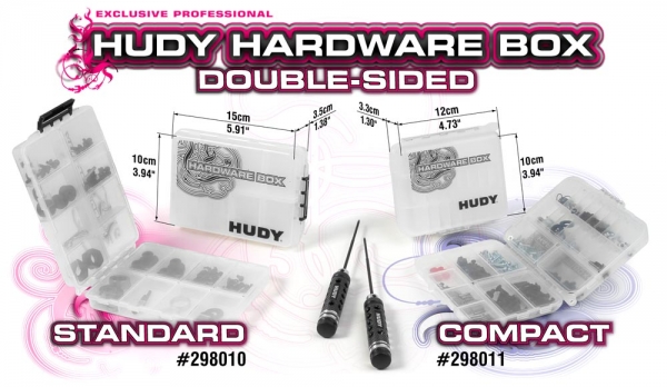 HUDY Hardware Box - Double-Sided compact