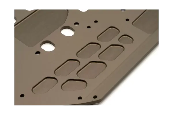 7075.it KYOSHO MP10 MAIN CHASSIS HARD ANODIZED