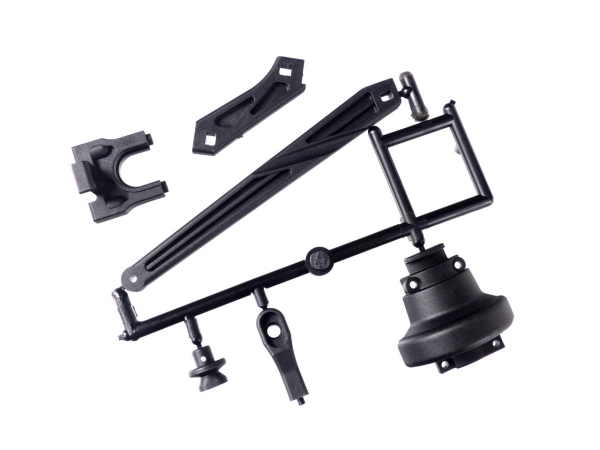 Mugen Trägerbock Set für Mitteldifferenzial MBX8R ECO