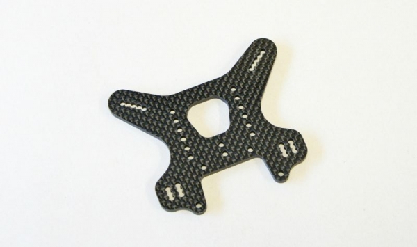 Mugen DÄMPFER BEFESTIGUNGSPLATTE HA KOHLEFASER MBX-8