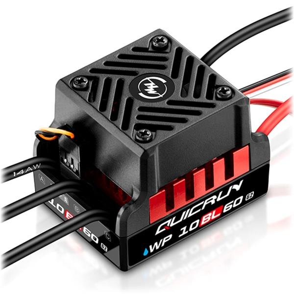 Hobbywing QuicRun WP10BL60 G2 Brushless Regler 60A 2-3s für 1:10