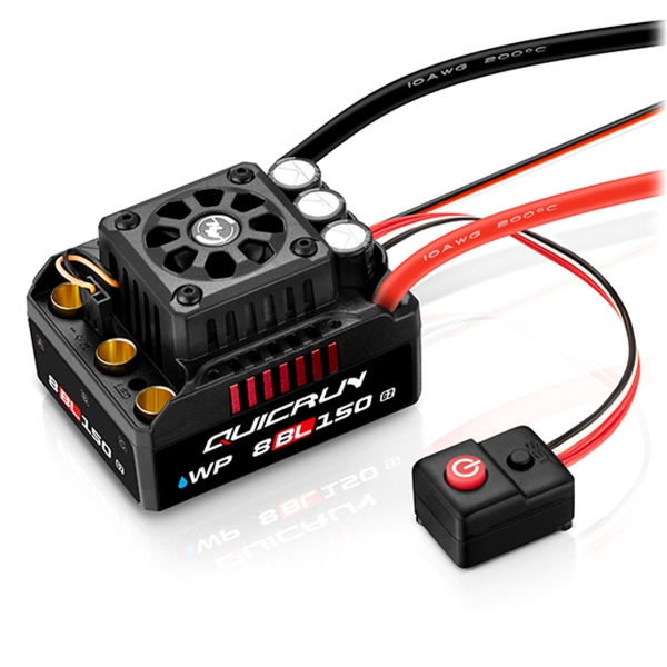 Hobbywing QuicRun WP8BL150 G2 Brushless Regler 150A 3-6s für 1:8