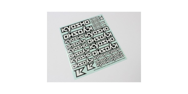 Kyosho Dekorbogen Kyosho Logo (235x210mm)