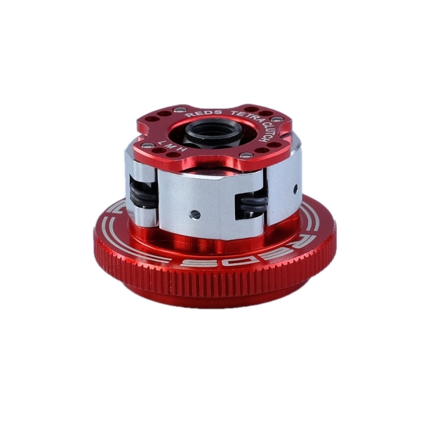 REDS Racing 1:8 Kupplung TETRA-X einstellbar 34mm # 4 Aluminium Beläge