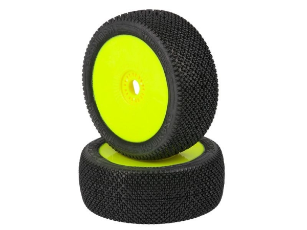 Procircuit Komplettrad KAMIKAZE V2 1:8 Buggy RC Reifen # C2 Soft