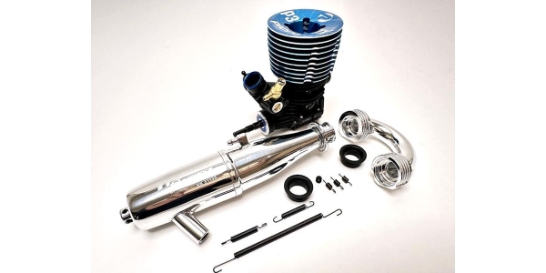 Picco P3TX DLC Buggy .21 Ceramic + EFRA 2135 In-line Pipe