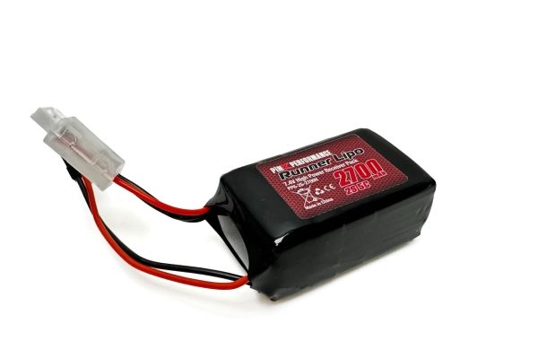 Pink Runner Rx LiPo 2S 7.4V-2700 (JR) 54x32x31mm 97g - Hump