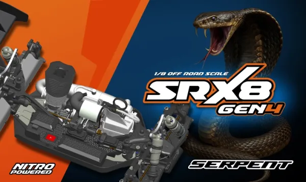 Serpent SRX8 Gen4 1/8 4wd GP Buggy
