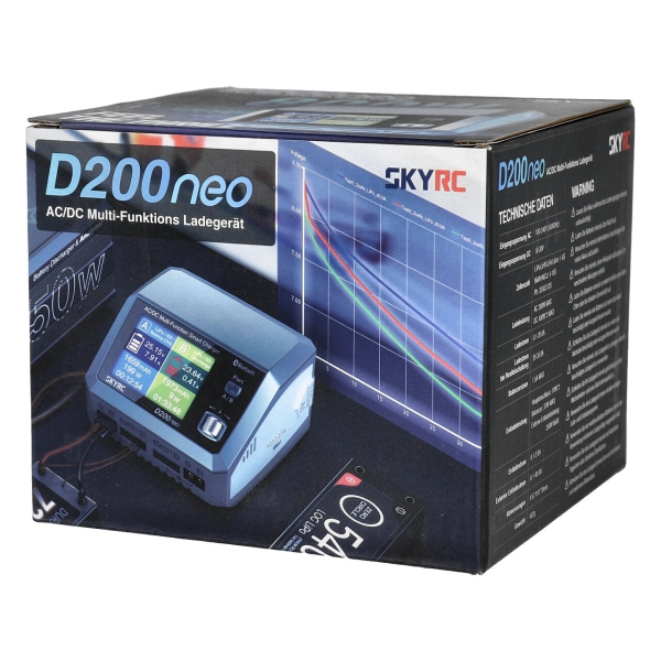SkyRC D200+ Neo LiPo 1-6s 20A 200W AC