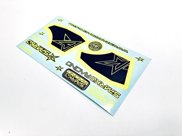 Sparko F8 Spoiler Sticker gelb