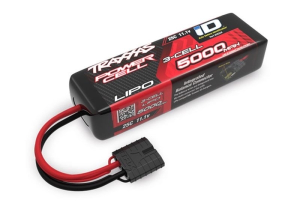 Traxxas 5000MAH 11,1V 3-ZELLEN 25C TRAXXAS LIPO MIT ID-STECKER