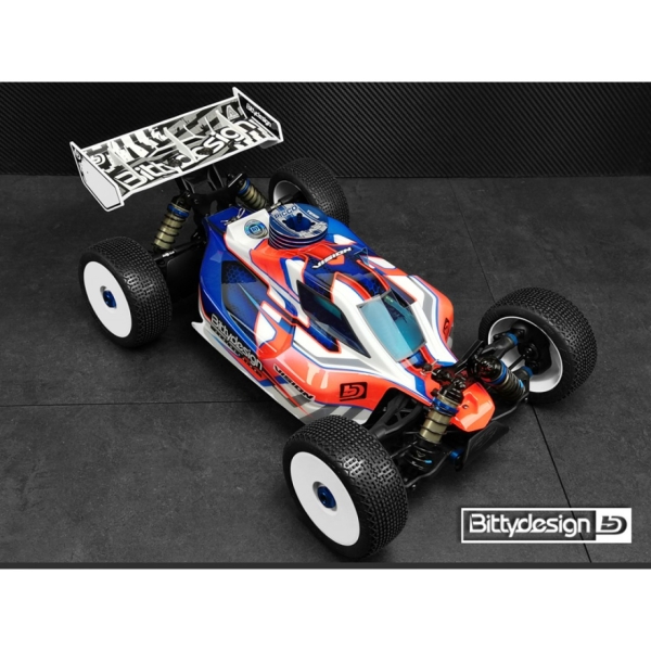 Bittydesign Vision Team Associated RC8B4 | RC8B3 Body Clear (precut)