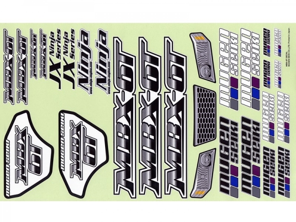 Mugen Dekorbogen MBX-6T