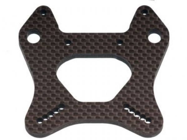 Mugen Dämpfer Befestigungsplatte VA Carbon