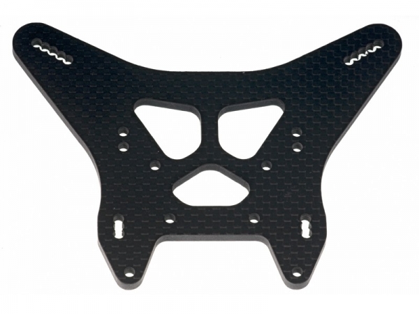 Mugen Dämpfer MBX-6T Befestigungsplatte HA Carbon
