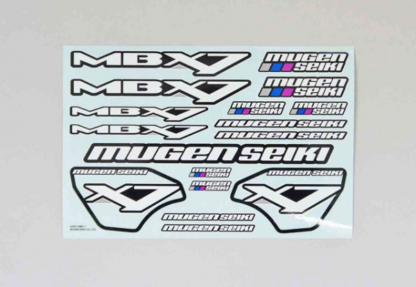 Mugen MBX7 Dekorbogen