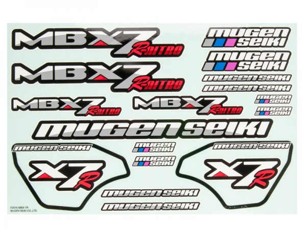 Mugen Dekorbogen MBX-7R