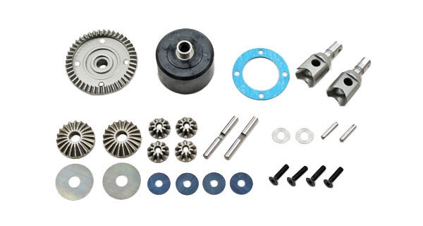 Mugen High Traction Differenzial MBX7R/E/MGT7/E Komplettset # VA/HA