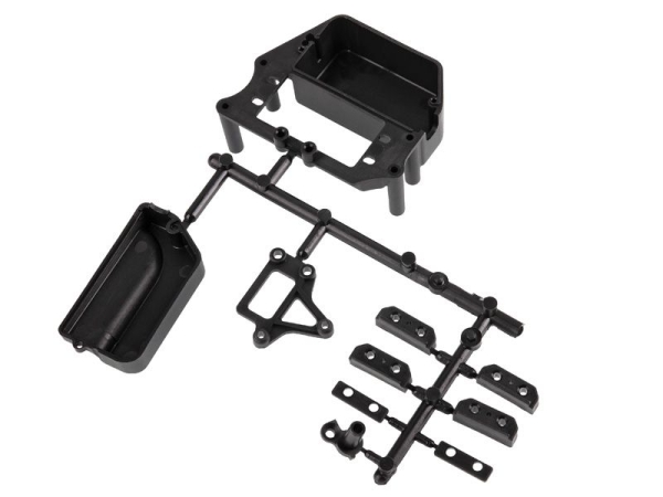 Mugen Radioeinbau-Set beim MBX8R ECO