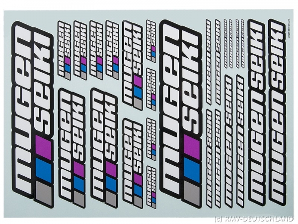 Mugen Seiki Design Aufkleber Set 2013