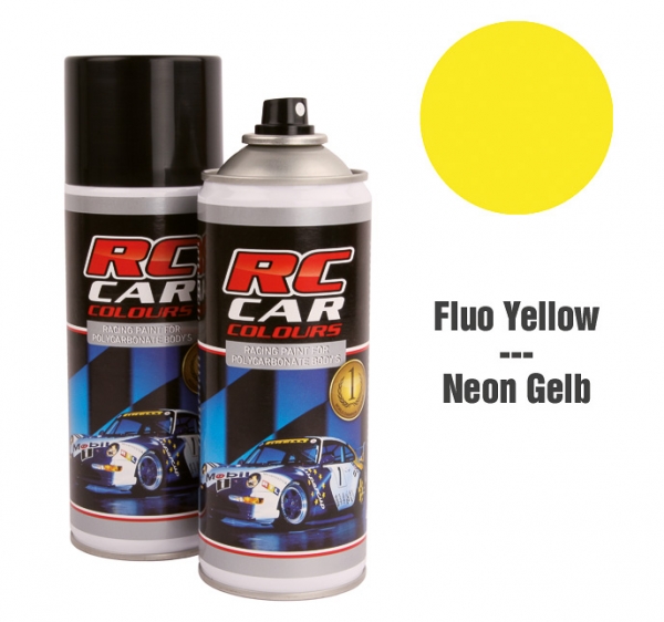 Robitronic Lexan Spray Fluo Gelb 1007 150 ml
