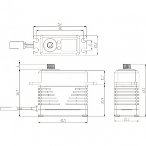 SAVÖX SB-2282SG SERVO