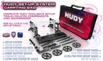 Hudy Komplett Setup-System für 1:10 Tourenwagen + Tasche