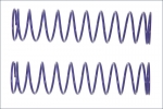 IF-348-1216 Kyosho Federsatz Stossdaempfer,12-1,6,L95Purpur