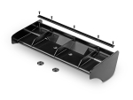 XRAY WICKERBILL REAR WING - BLACK