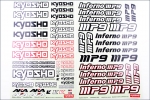 IFD-401 Kyosho MP9 Dekorbogen