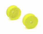 Serpent 1/10 Buggy Felge front 4WD 61mm gelb (2)