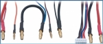 LRP Ladekabel - 2 x 2S LiPo Hardcase inkl. Balancing Adapter