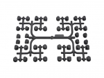 Serpent  Suspension bracket inserts (40) SRX8T