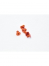 Aluminium Senkschrauben mit Innensechskant M3x5mm (5St.) Orange
