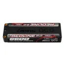 Gens ace Redline 2.0 Serie 6600mAh 7.4V 140C 2S1P HardCase 57# Lipo Akku