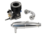 MSE Beast by Nova Nitro Off-Road .21 Motor inkl. EFRA 2146 Auspuffanlage Race Combo