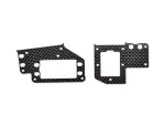 Serpent Radioplate mounts carbon (2) SRX8 Gen4