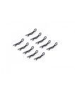 ARROWMAX Small Body Clip 1/10 - Black (10)
