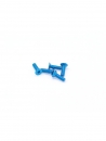 Aluminium Senkschrauben mit Innensechskant M3x10mm (5St.) Blau
